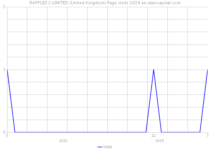 RAFFLES 2 LIMITED (United Kingdom) Page visits 2024 
