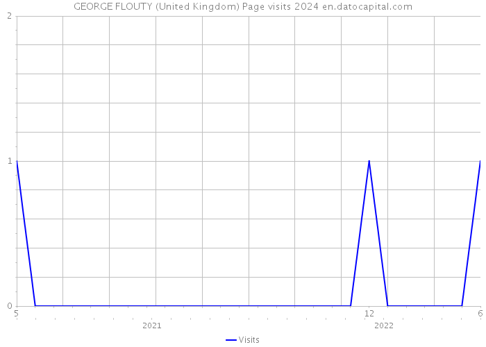 GEORGE FLOUTY (United Kingdom) Page visits 2024 