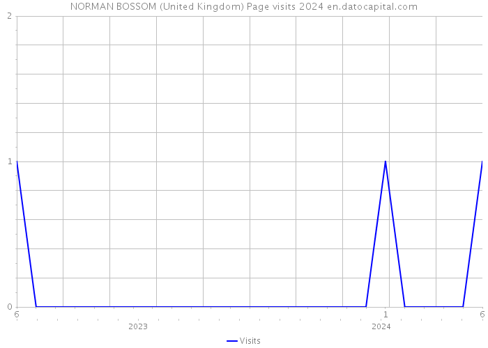 NORMAN BOSSOM (United Kingdom) Page visits 2024 