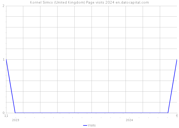 Kornel Simco (United Kingdom) Page visits 2024 