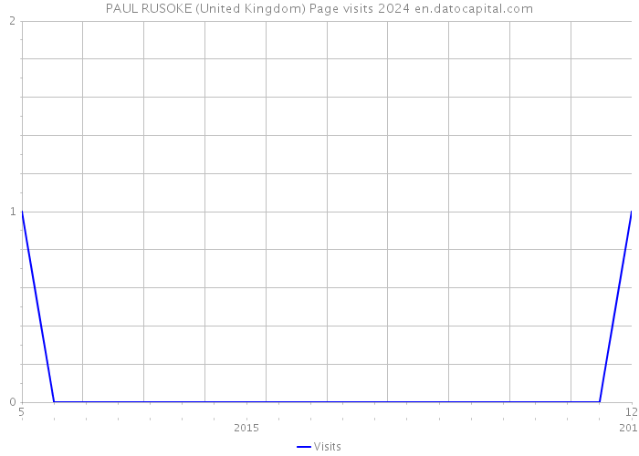 PAUL RUSOKE (United Kingdom) Page visits 2024 