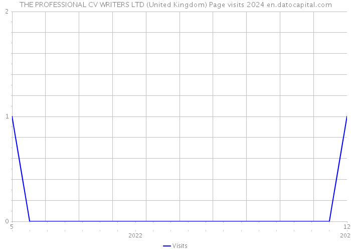 THE PROFESSIONAL CV WRITERS LTD (United Kingdom) Page visits 2024 