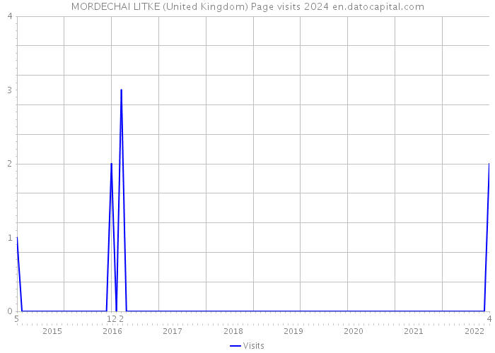 MORDECHAI LITKE (United Kingdom) Page visits 2024 