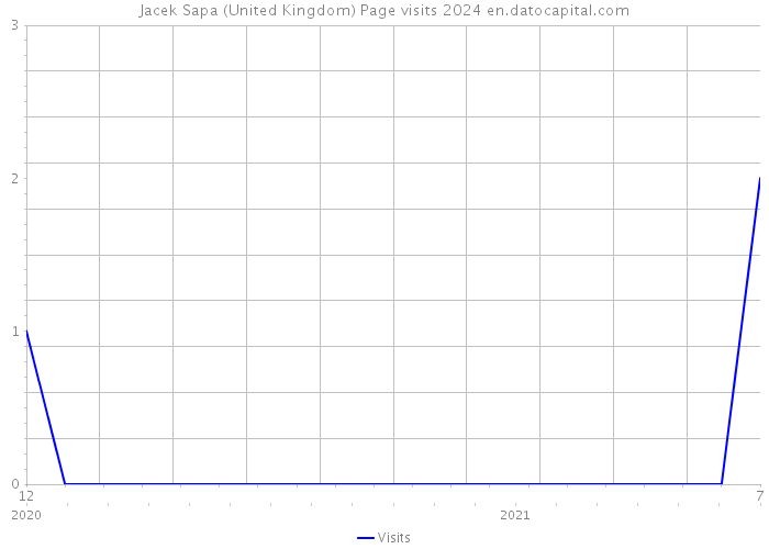 Jacek Sapa (United Kingdom) Page visits 2024 