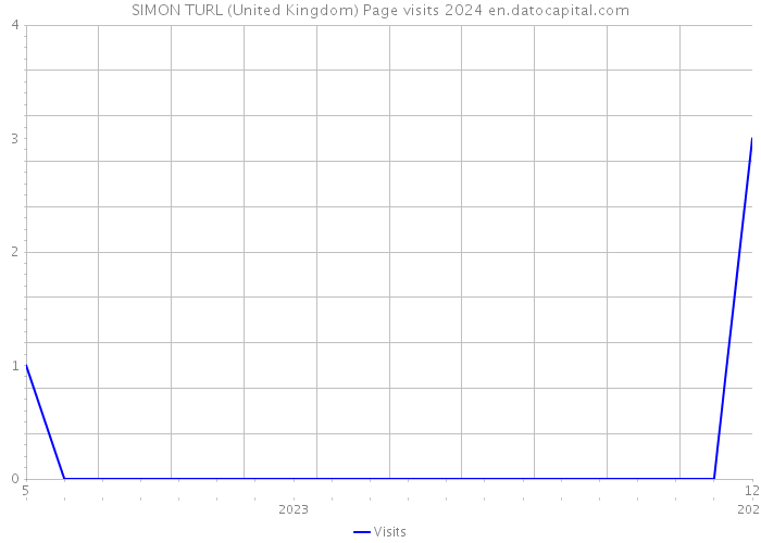 SIMON TURL (United Kingdom) Page visits 2024 