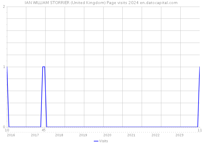 IAN WILLIAM STORRIER (United Kingdom) Page visits 2024 