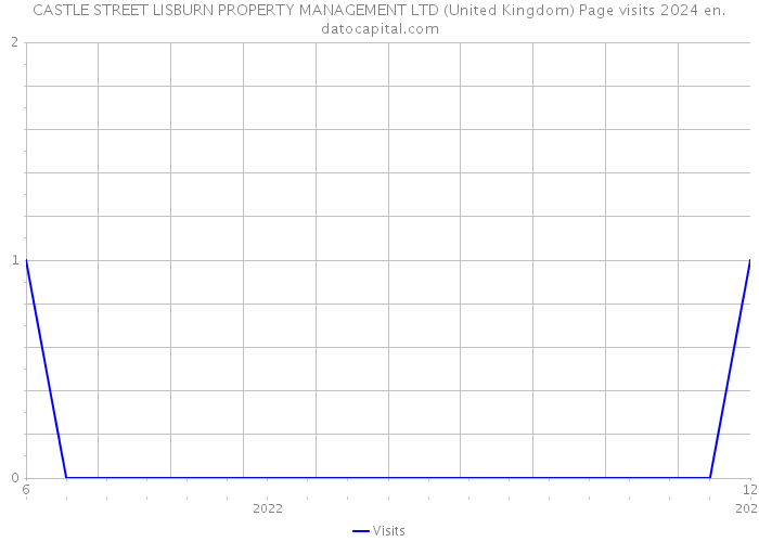 CASTLE STREET LISBURN PROPERTY MANAGEMENT LTD (United Kingdom) Page visits 2024 