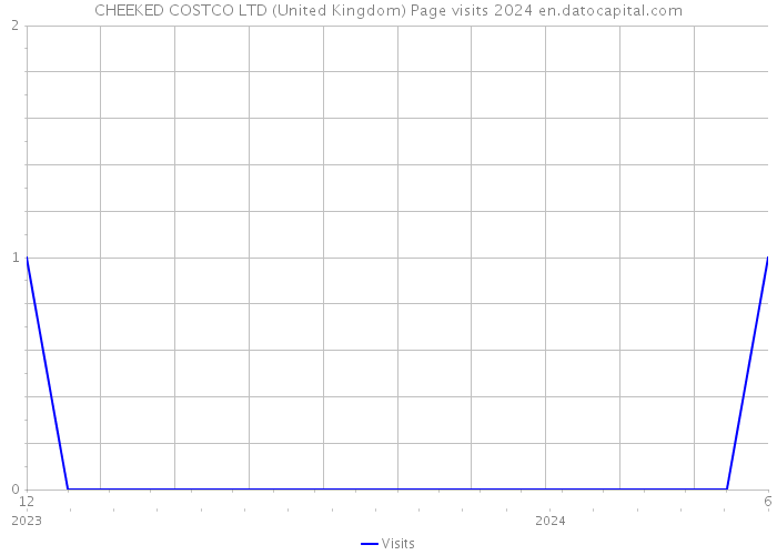 CHEEKED COSTCO LTD (United Kingdom) Page visits 2024 