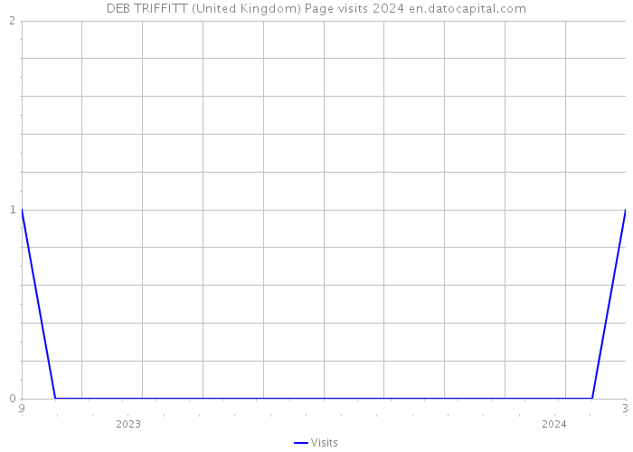 DEB TRIFFITT (United Kingdom) Page visits 2024 