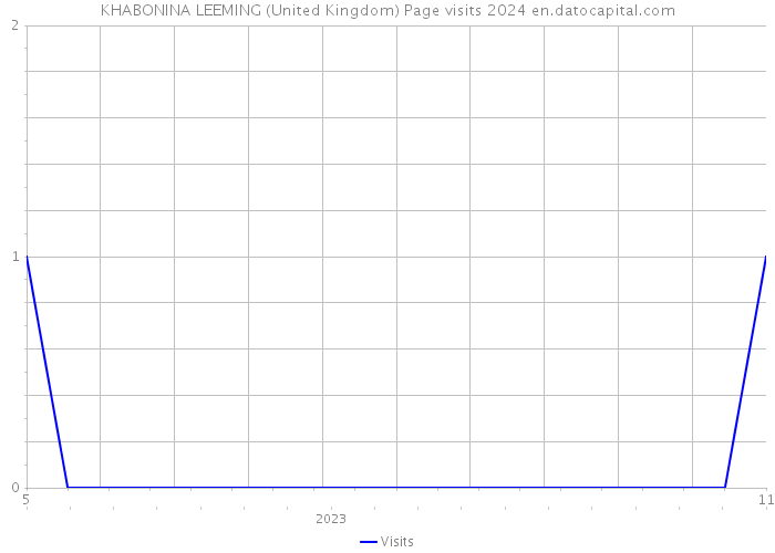 KHABONINA LEEMING (United Kingdom) Page visits 2024 