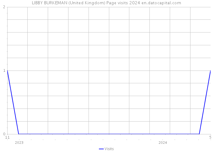 LIBBY BURKEMAN (United Kingdom) Page visits 2024 