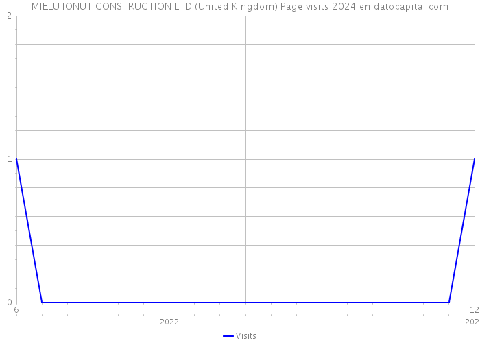 MIELU IONUT CONSTRUCTION LTD (United Kingdom) Page visits 2024 