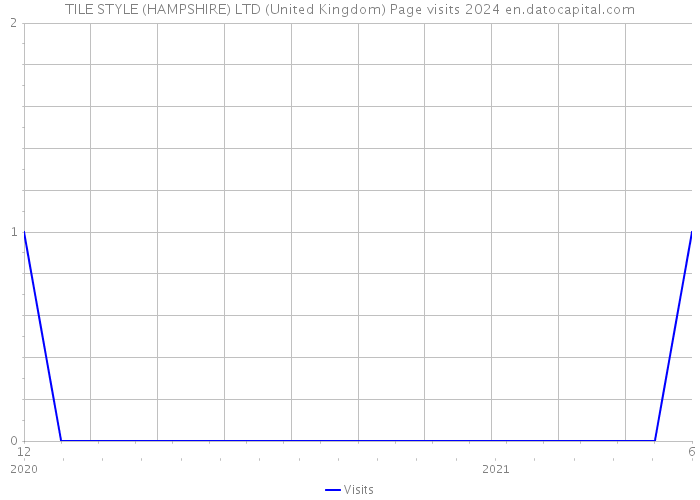 TILE STYLE (HAMPSHIRE) LTD (United Kingdom) Page visits 2024 