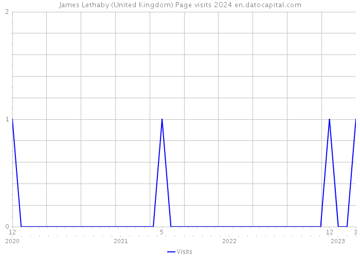 James Lethaby (United Kingdom) Page visits 2024 