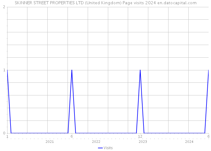SKINNER STREET PROPERTIES LTD (United Kingdom) Page visits 2024 