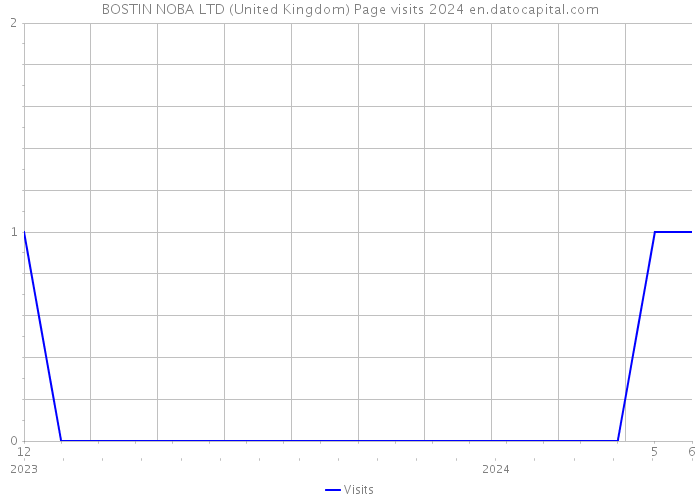 BOSTIN NOBA LTD (United Kingdom) Page visits 2024 