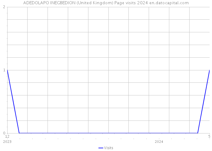 ADEDOLAPO INEGBEDION (United Kingdom) Page visits 2024 