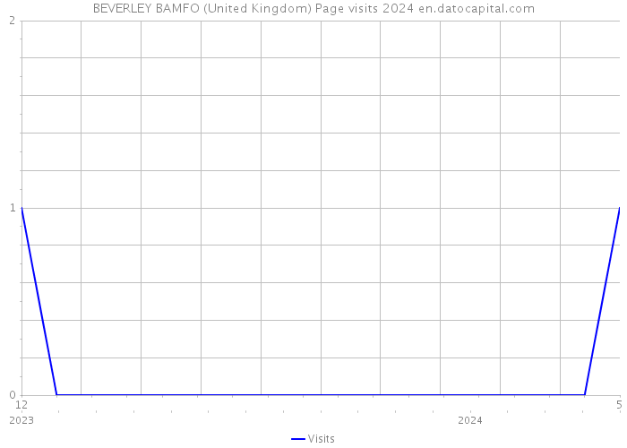 BEVERLEY BAMFO (United Kingdom) Page visits 2024 