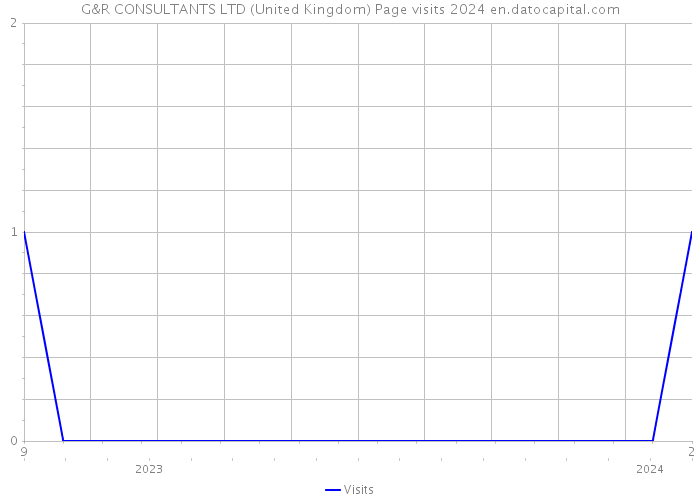 G&R CONSULTANTS LTD (United Kingdom) Page visits 2024 