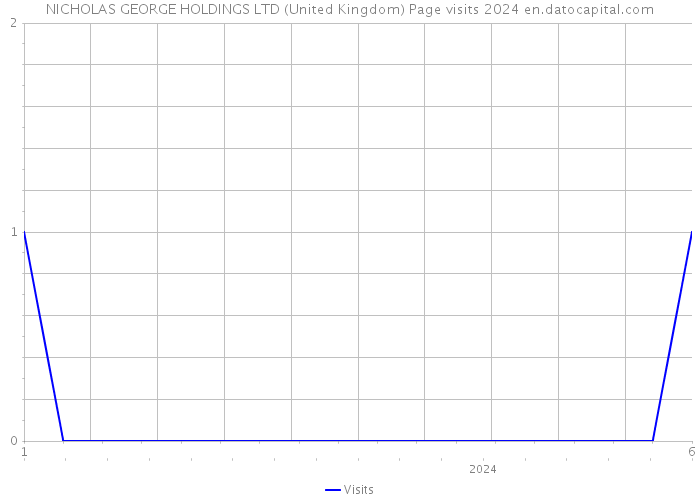 NICHOLAS GEORGE HOLDINGS LTD (United Kingdom) Page visits 2024 