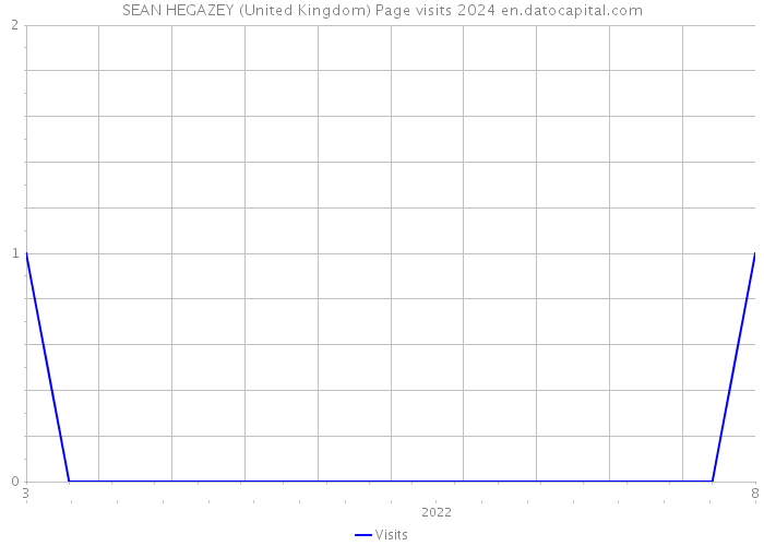 SEAN HEGAZEY (United Kingdom) Page visits 2024 