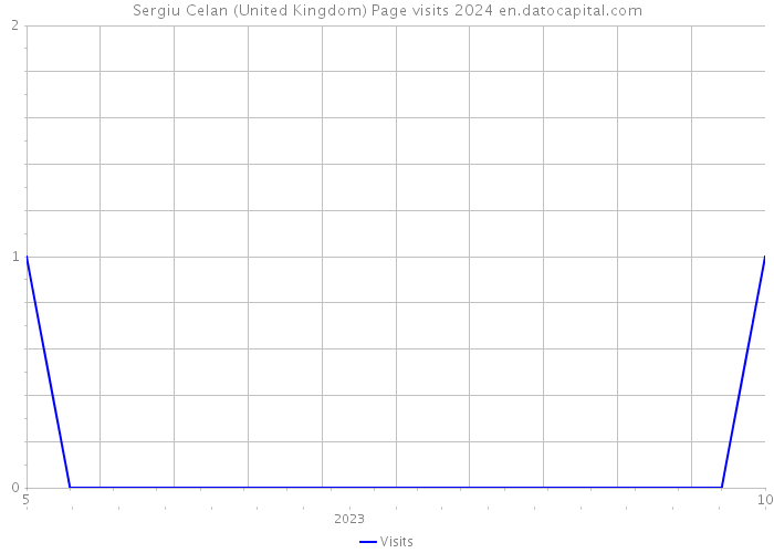 Sergiu Celan (United Kingdom) Page visits 2024 