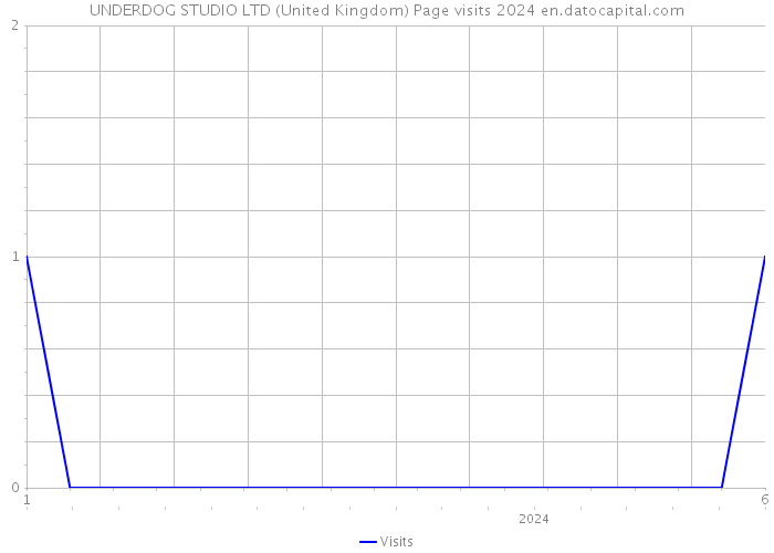 UNDERDOG STUDIO LTD (United Kingdom) Page visits 2024 