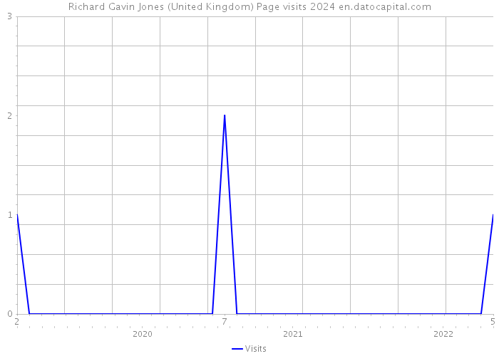Richard Gavin Jones (United Kingdom) Page visits 2024 