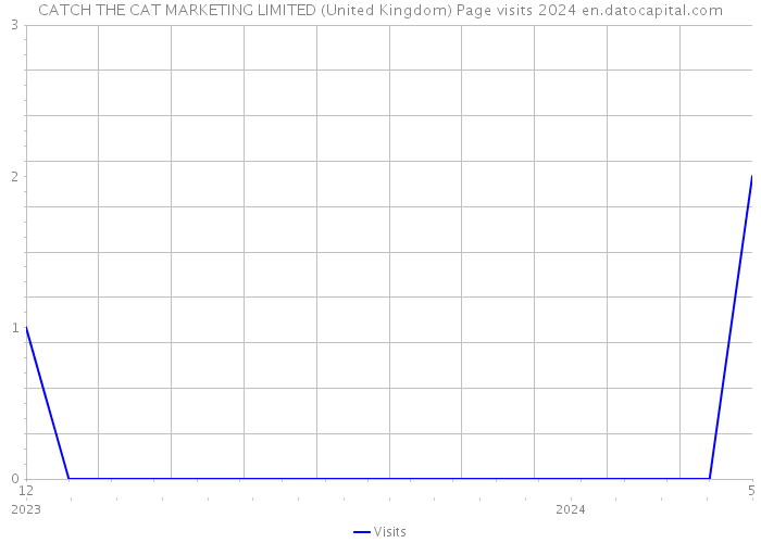 CATCH THE CAT MARKETING LIMITED (United Kingdom) Page visits 2024 