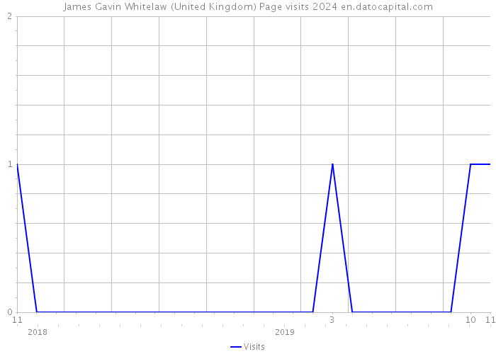 James Gavin Whitelaw (United Kingdom) Page visits 2024 