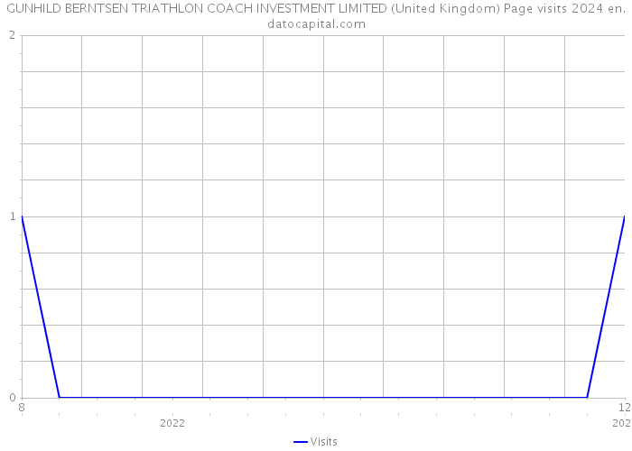 GUNHILD BERNTSEN TRIATHLON COACH INVESTMENT LIMITED (United Kingdom) Page visits 2024 