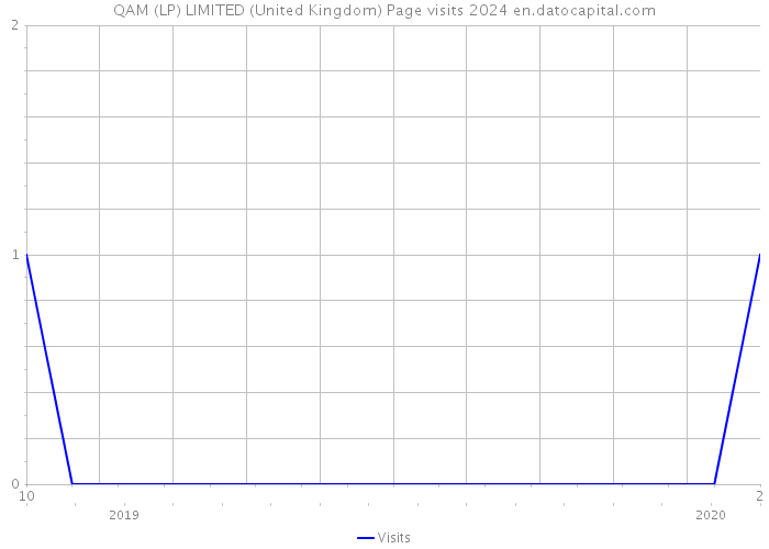 QAM (LP) LIMITED (United Kingdom) Page visits 2024 