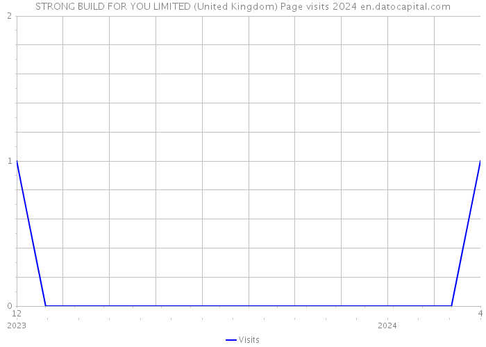 STRONG BUILD FOR YOU LIMITED (United Kingdom) Page visits 2024 