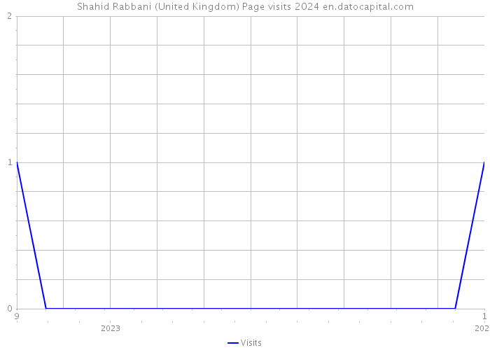 Shahid Rabbani (United Kingdom) Page visits 2024 