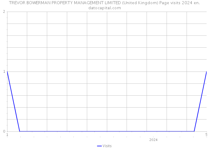 TREVOR BOWERMAN PROPERTY MANAGEMENT LIMITED (United Kingdom) Page visits 2024 