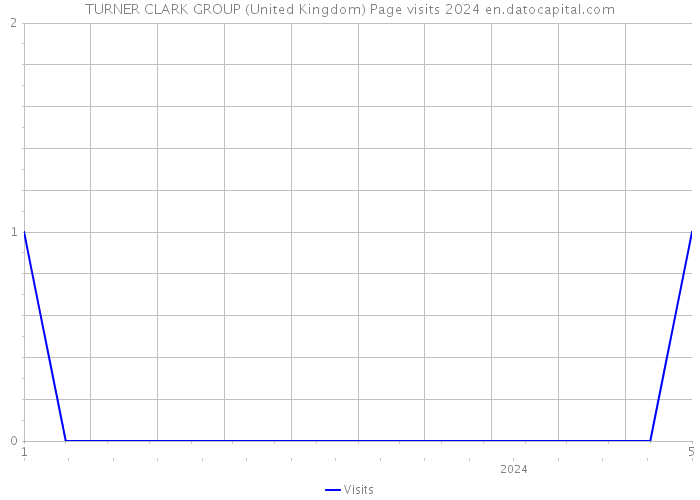 TURNER CLARK GROUP (United Kingdom) Page visits 2024 
