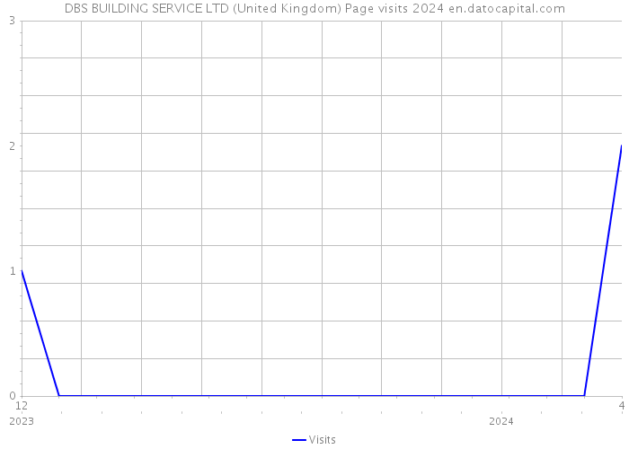 DBS BUILDING SERVICE LTD (United Kingdom) Page visits 2024 