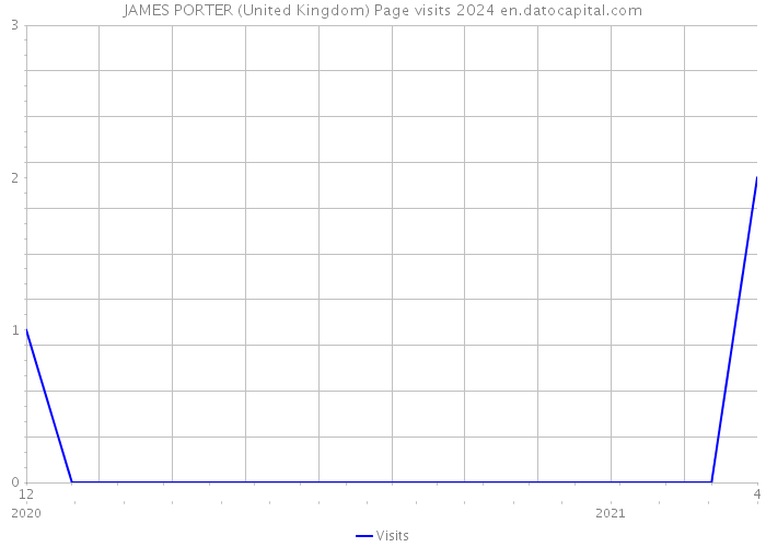 JAMES PORTER (United Kingdom) Page visits 2024 