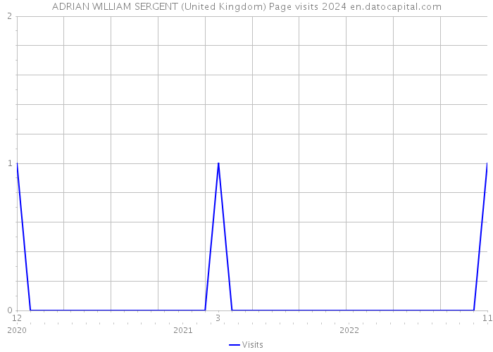 ADRIAN WILLIAM SERGENT (United Kingdom) Page visits 2024 