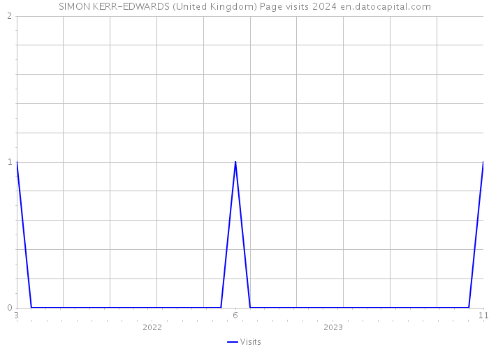 SIMON KERR-EDWARDS (United Kingdom) Page visits 2024 