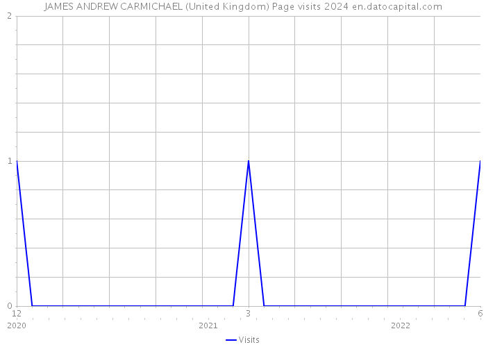 JAMES ANDREW CARMICHAEL (United Kingdom) Page visits 2024 