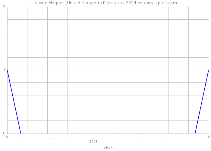 Austin Hogger (United Kingdom) Page visits 2024 