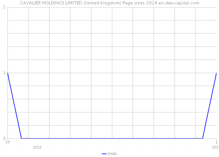 CAVALIER HOLDINGS LIMITED (United Kingdom) Page visits 2024 