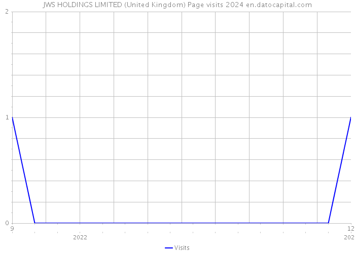 JWS HOLDINGS LIMITED (United Kingdom) Page visits 2024 