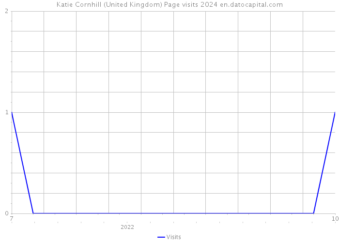 Katie Cornhill (United Kingdom) Page visits 2024 