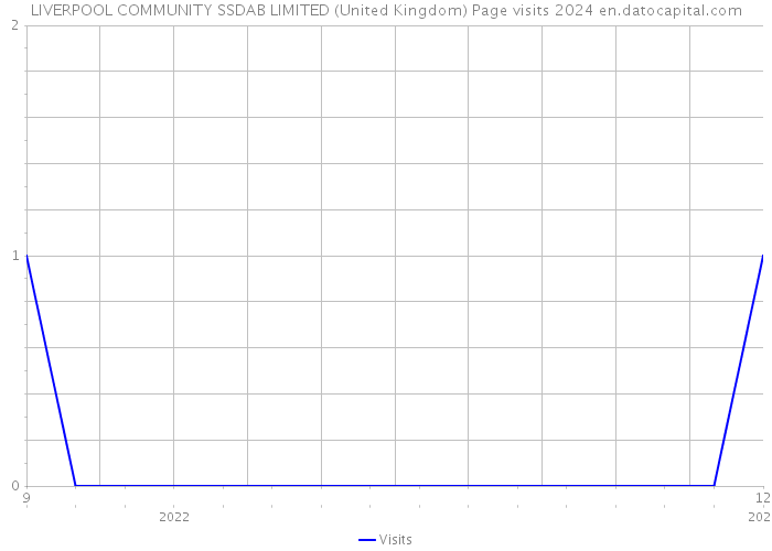 LIVERPOOL COMMUNITY SSDAB LIMITED (United Kingdom) Page visits 2024 