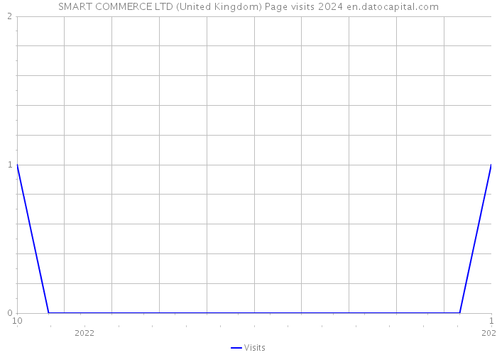 SMART COMMERCE LTD (United Kingdom) Page visits 2024 