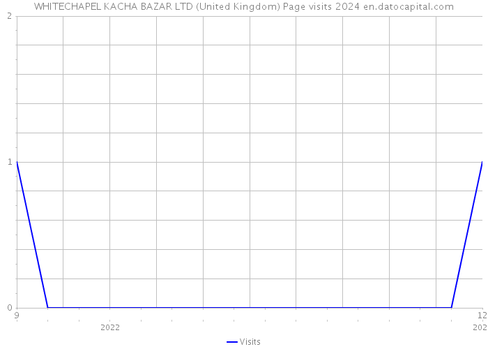 WHITECHAPEL KACHA BAZAR LTD (United Kingdom) Page visits 2024 