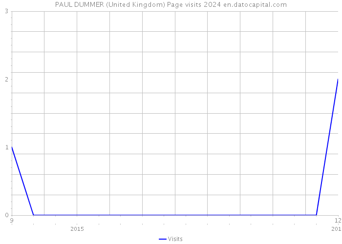 PAUL DUMMER (United Kingdom) Page visits 2024 