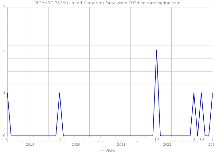 RICHARD PASH (United Kingdom) Page visits 2024 